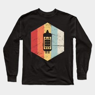 Retro Vintage Vacuum Tube | Synth And Guitar Icon Long Sleeve T-Shirt